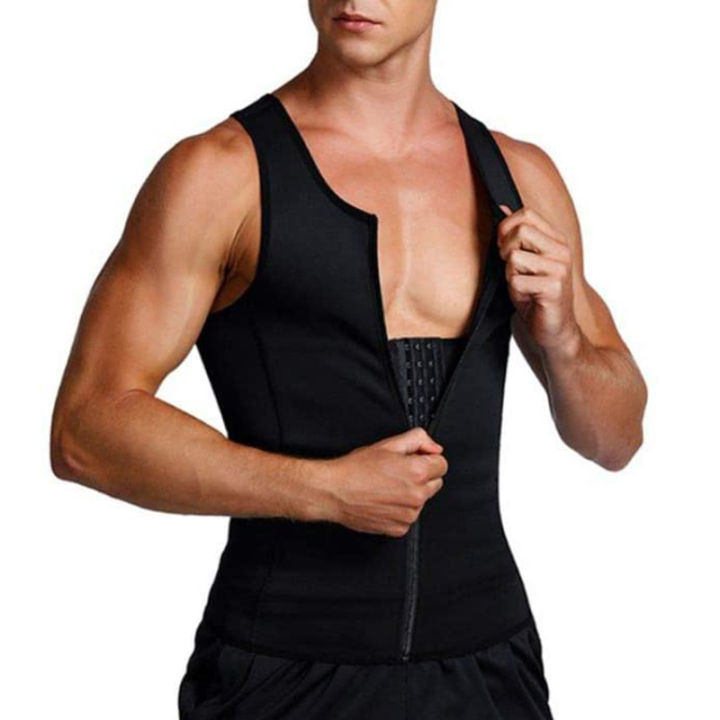 Neoprene Slimming Belt Belly Men Slimming Vest Body Shaper Neoprene