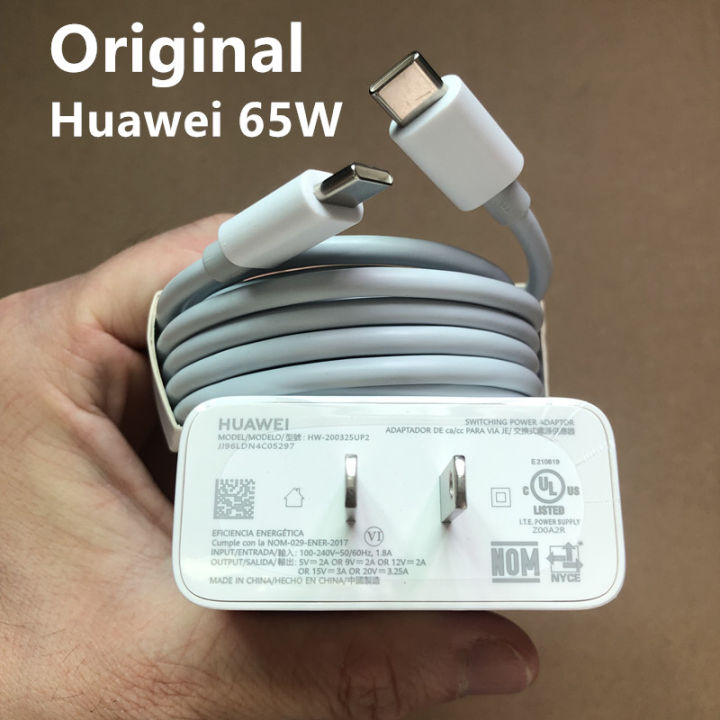 Original Huawei 65W Charger MateBook D15 Laptop Adapter MateBook 13 14