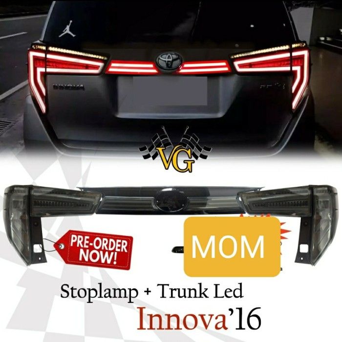 Promo Lampu Stop Lamp Stoplamp Belakang Smoke Bmw Style Innova Reborn