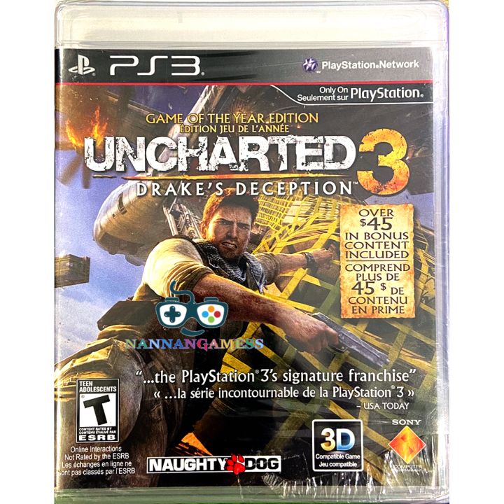 Ps Uncharted Drake S Deception Game Of The Year Edition English