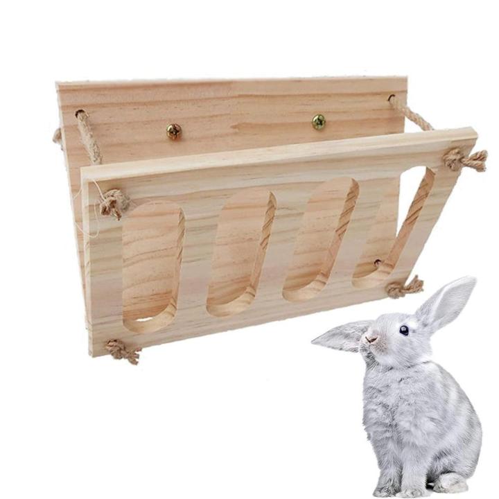 TO GET HER Guinea Pig Bunny Dispenser Wall Mountable Manger Multi