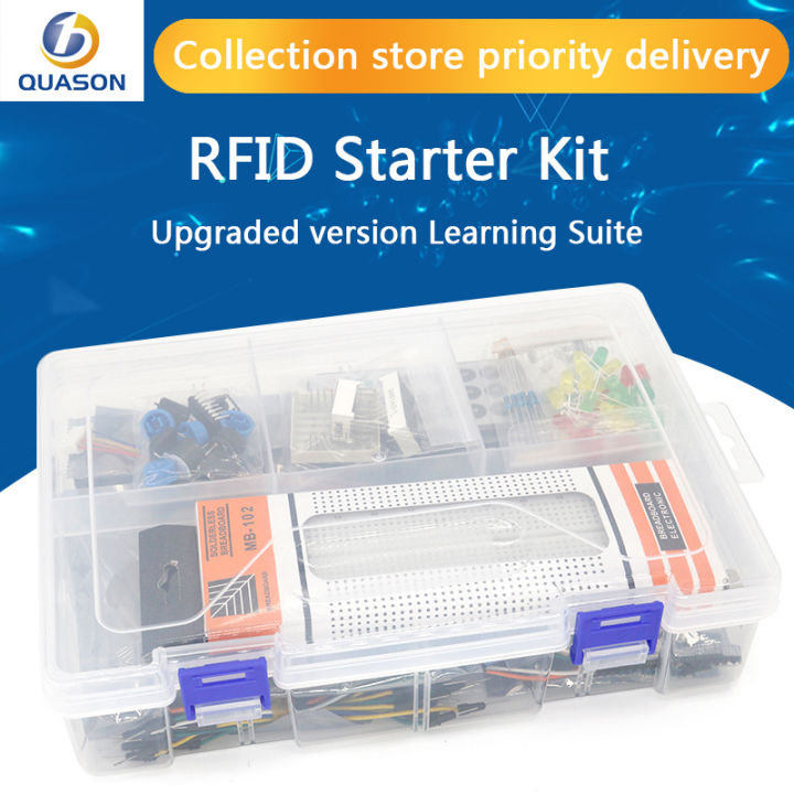 Quason Newest Rfid Starter Kit For Arduino Uno R Upgraded Version