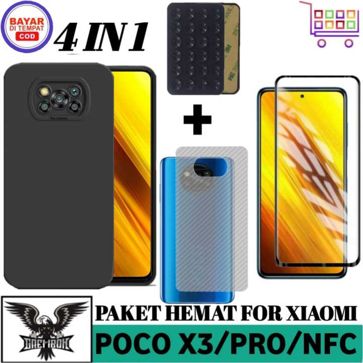 Promo In Case Xiaomi Poco X Pro Nfc Case Liquid Free Tempered