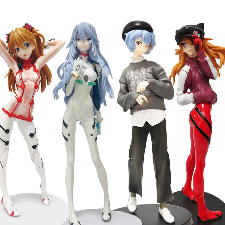 Hi Toy 22cm Neon Genesis Evangelion Anime Figure EVA Asuka Langley