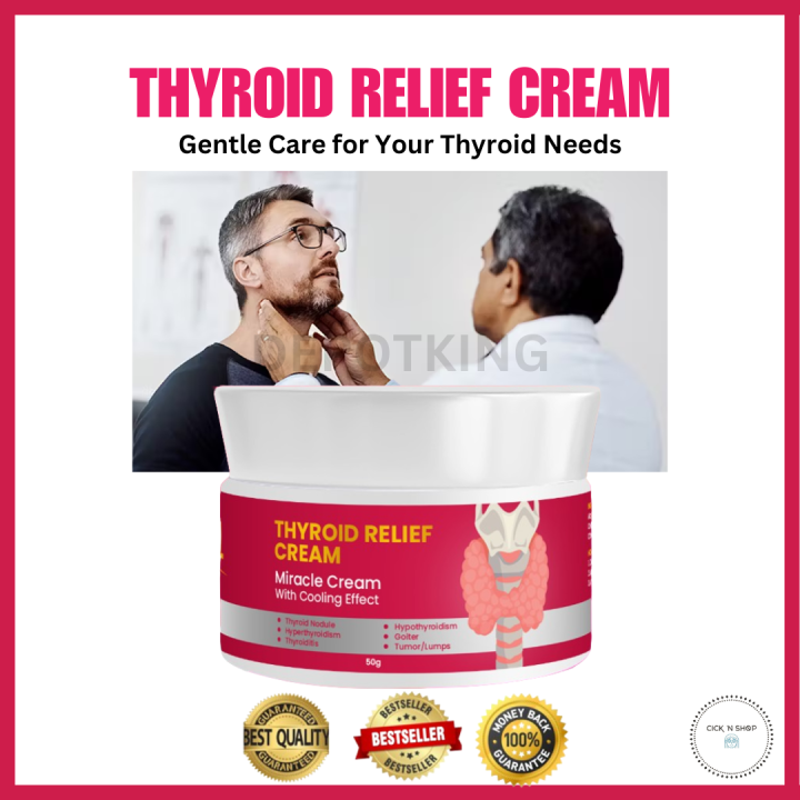 Amorell Thyroid Relief Cream Thyroid Ointment Thyroid Gland Nodule Care