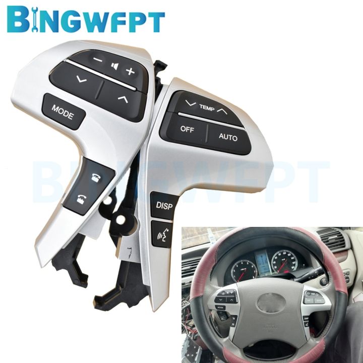 Auto Steering Wheel Audio Control Button Switch Toyota Fortuner Hilux