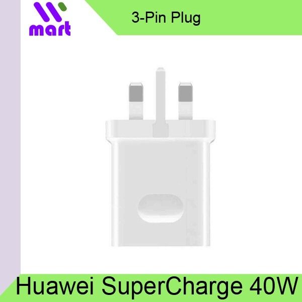 Original Huawei 40W Super Charger 10V 4A UK Adapter With Cable Lazada