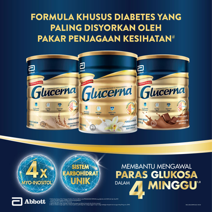 Glucerna 400g 850g Vanilla Wheat Chocolate EXP 02 2025 Lazada