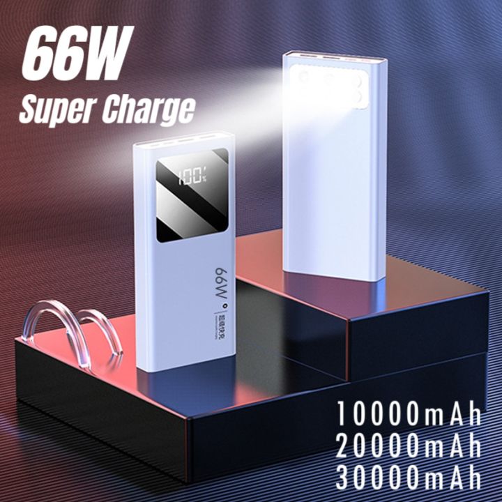 W Super Fast Charging Power Bank With Led Light Mah Mah