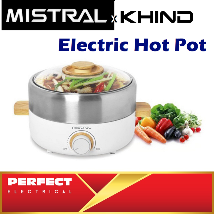 Mistral L Mimica Multi Functional Electric Hot Pot With Grill Mhp