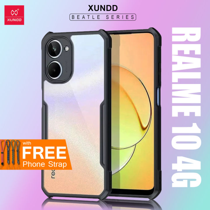 Xundd Original Beatle Clear Hybrid Shock Proof Armor Case For Realme