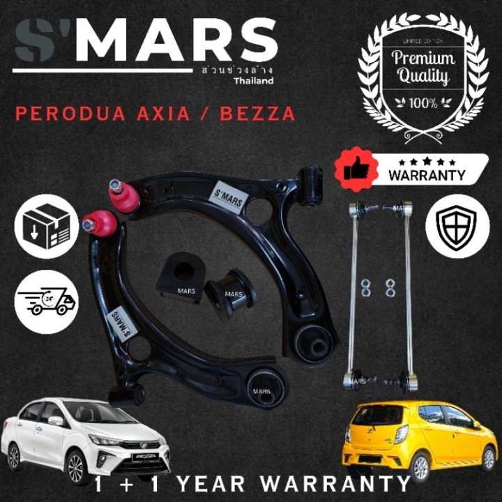 Lower Arm Set Front Perodua Axia Perodua Bezza Absorber