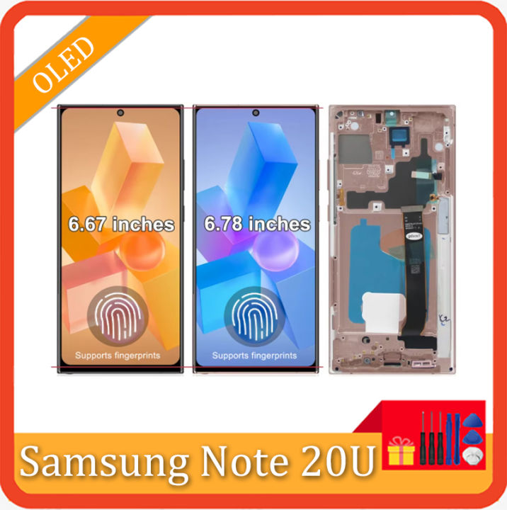 Super Amoled Note 20 Ultra Display For Samsung Galaxy Note 20 Ultra 5G