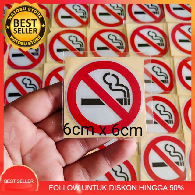 Stiker Cutting INJAK KAMERA TANGAN SMOKE DILARANG POTO SENTUH INJAK