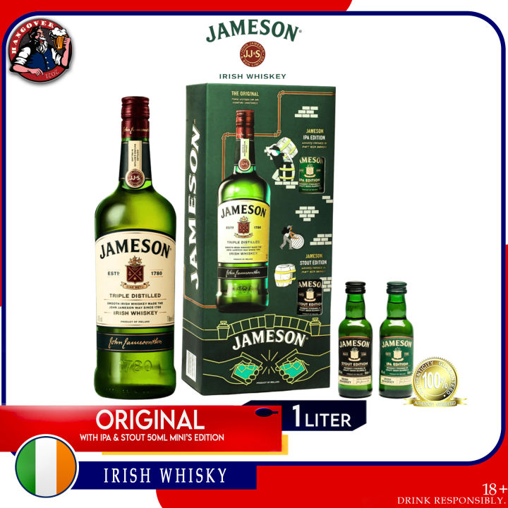 Jameson Irish Whiskey L Miniature Gift Pack Lazada Ph