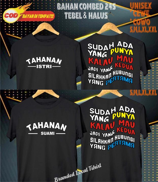 BD Promo Kaos Dtf Db Tahanan Suami Kaos Murah Pria Kaos Murah Unisex