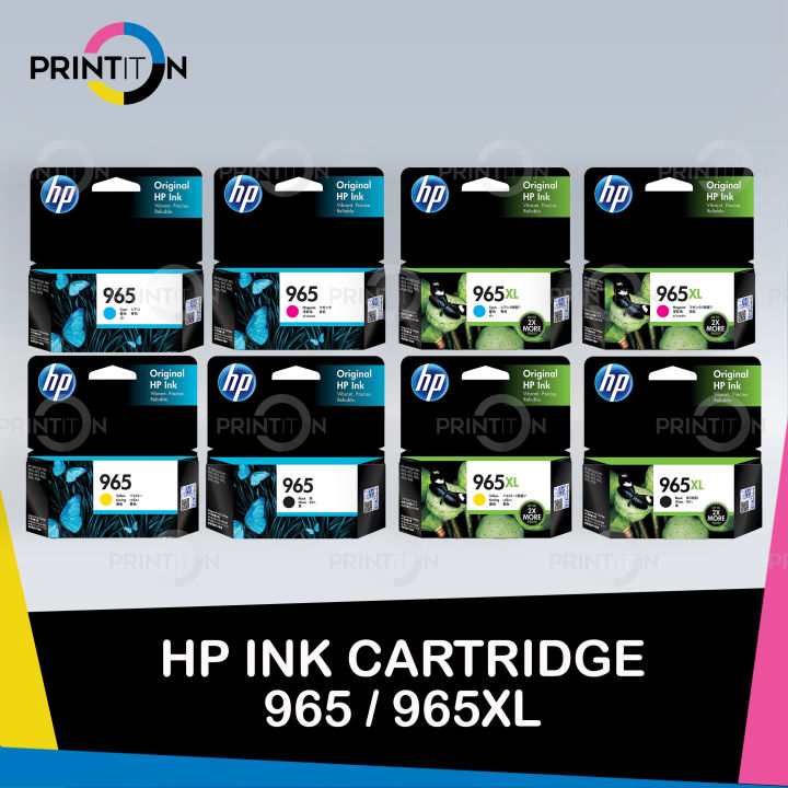 Original Hp Hp Xl Black Cyan Magenta Yellow Ink Cartridge