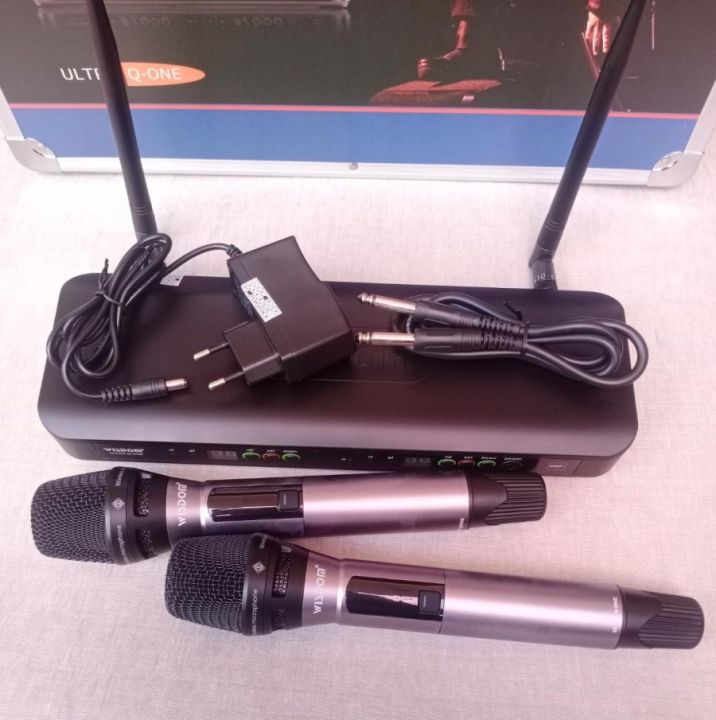 Wisdom Ultra Q1 Wireless Microphone Original Lazada Indonesia