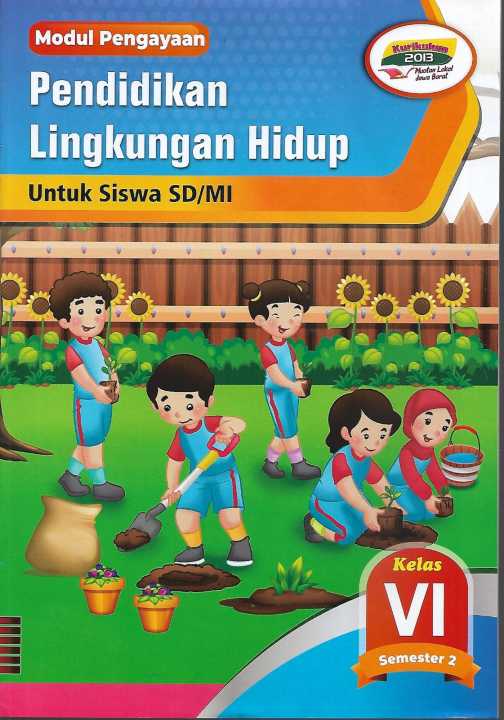 Buku LKS PLH Pendidikan Lingkungan Hidup Kelas 6 SD MI Semester 2