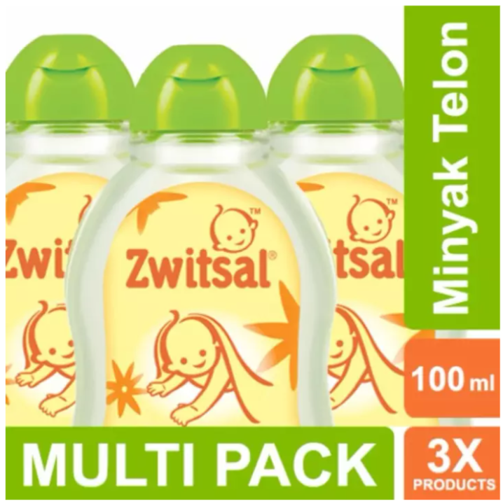 Zwitsal Baby Natural Minyak Telon 100ml MULTI PACK Lazada Indonesia