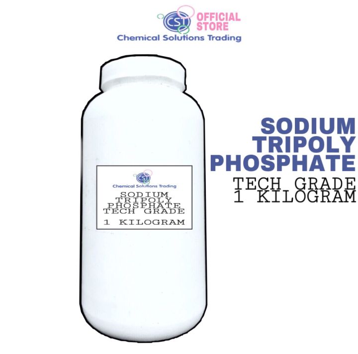 Sodium Tripolyphosphate Stpp Technical Grade Kg Bottle Lazada Ph