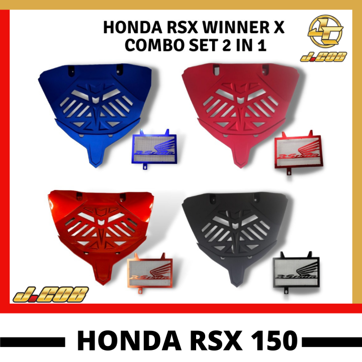 Honda Rsx Winner X Coolant Net Engine Cover Carbon Radiator Cover