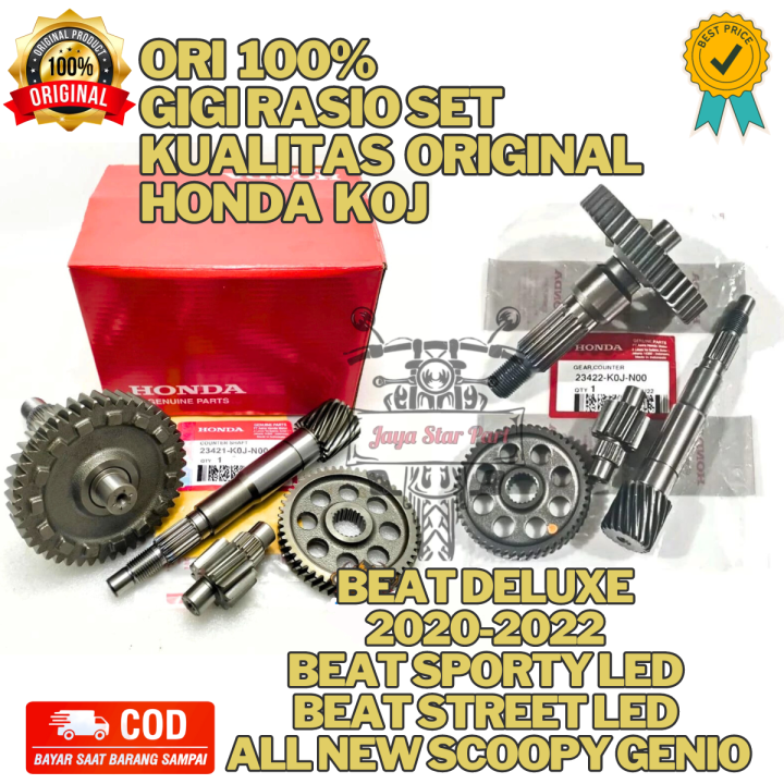 ORIGINAL HONDA AHM GIGI RASIO SET KOMPLIT KODE KOJ GEAR GARDAN SET