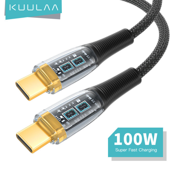 Kuulaa Usb Type C Tp Type C Cable Pd W For Ipad Pro Usb C