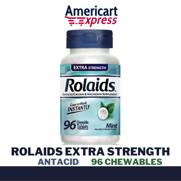 Rolaids Extra Strength Antacid Calcium And Magnesium Supplement