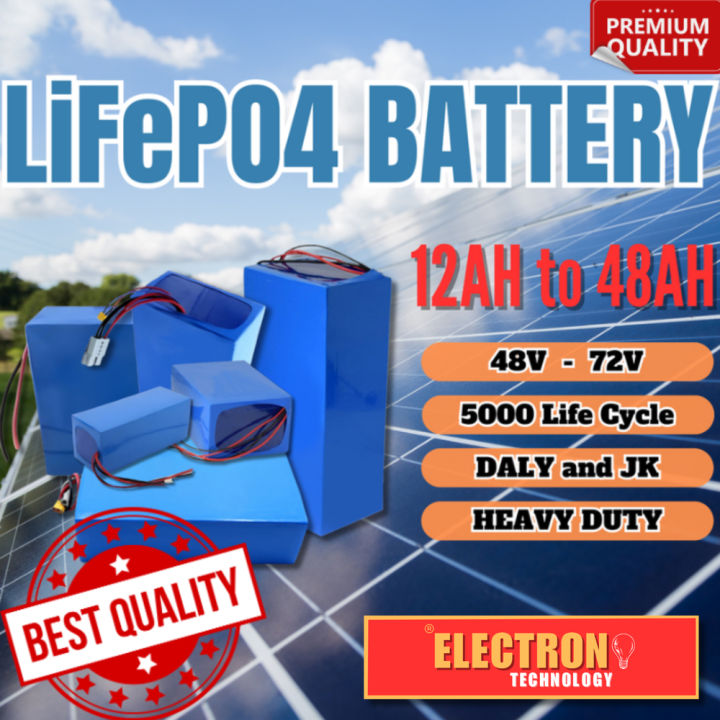 Lifepo4 Lithium Iron Phosphate 48V 60V 72V E BIKE BATTERY Pack Lithium