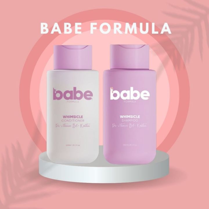 Babe Formula Whimsicle Shampoo Conditioner W Collagen Keratin Sulfate