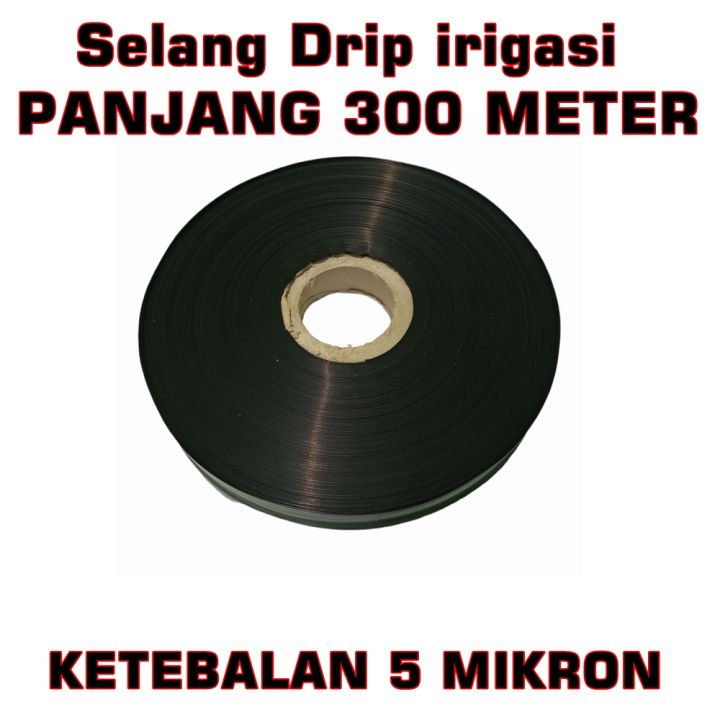 Selang Drip Irigasi Mikron Panjang Meter X Cm Dim In