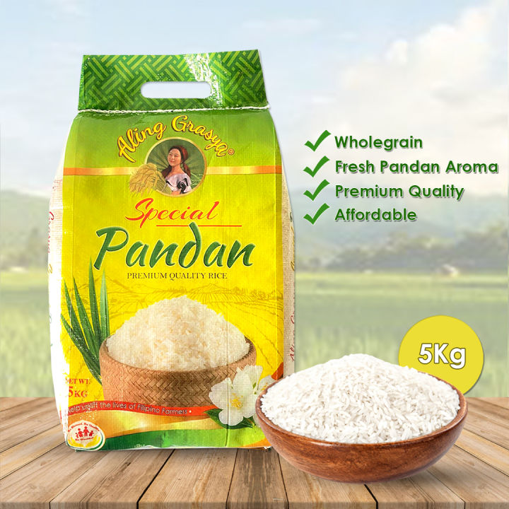 Aling Grasya Special Pandan Super Denorado Rice 5KG Lazada PH