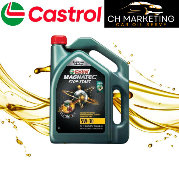 Castrol Magnatec Dualock Stop Start W Fully Synthetic Engine Oil