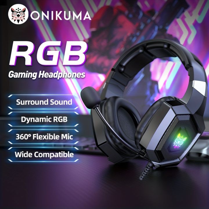 Shanc ONIKUMA Professions Gaming Headset Esports Package With RGB