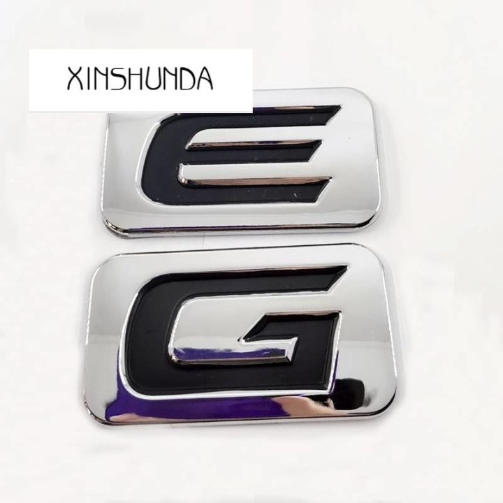 XSD 1 X ABS Innova E G Letter Logo Car Auto Emblem Badge Sticker Decal