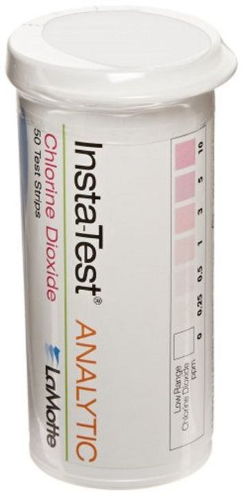 Lamotte Insta Test Lr Chlorine Dioxide Single Factor Test Strip