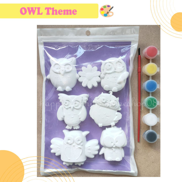 Happysunshine Best Seller Painting Kits I OWL Design I Activity For