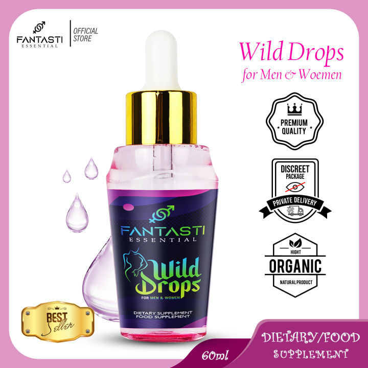 NEW FANTASTI New Authentic Wild Drops For Women 60ml 100 Original