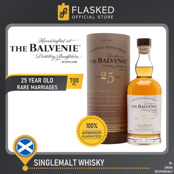 Balvenie Year Old Rare Marriages Single Malt Scotch Whisky Ml