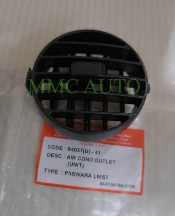 Proton Saga Iswara Lmse Lmst Air Cond Outlet Air Cond Vent Black