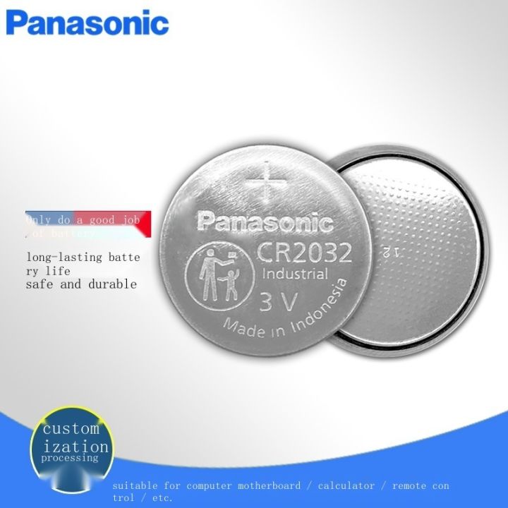 New Original Panasonic Panasonic Button Lithium Battery CR2032 3V