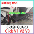 Motorcycle Crash Guard For Honda Click V V V Bolts Included High