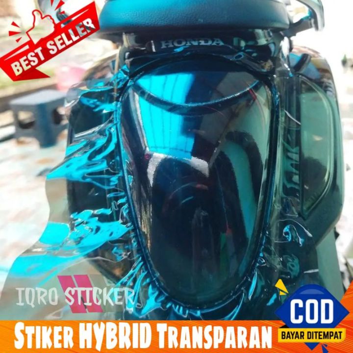 Stiker Hybrid Headlamp Kendaraan Stiker Skotlet Transparan Untuk