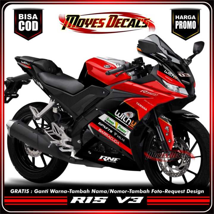 Bisa Cod Bayar Di Tempat Decal Stiker Full Body R V Decal