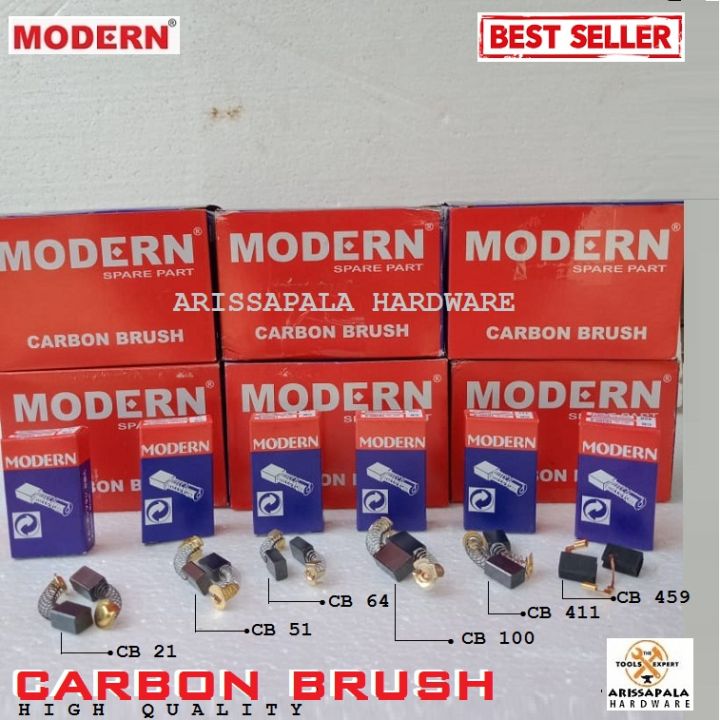 Carbon Brush Arang Areng Kul Spul Bostel Gerinda Bor Trimmer Profil