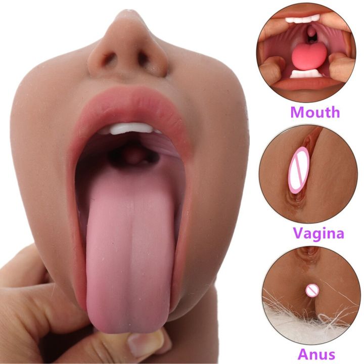 Privacy D Realistic Mouth Male Masturbator Real Deep Throat Vagina