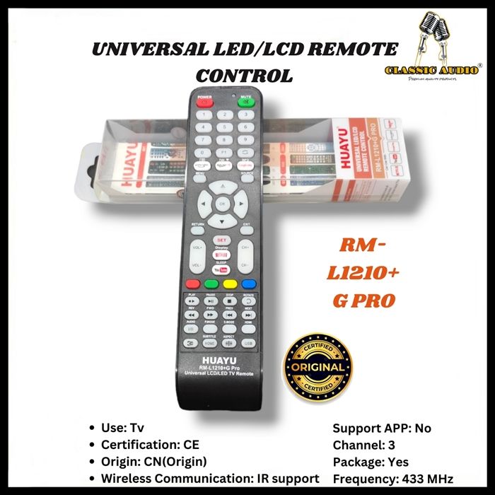 Universal Led Lcd Remote Control Rm L G Pro Original Lazada Ph