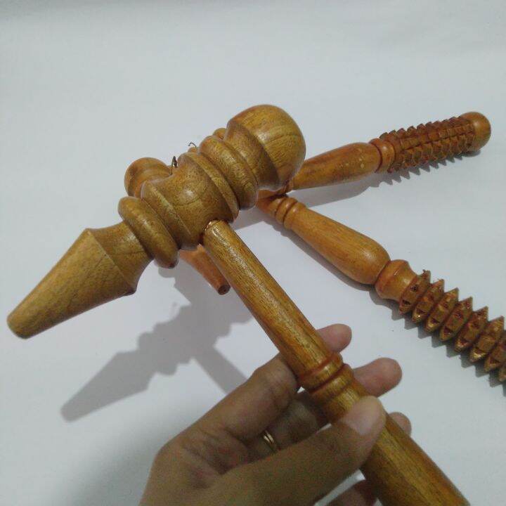 Alat Pijat Kayu Tradisional Model Palu Remas Tangan Alat Pijat Urut