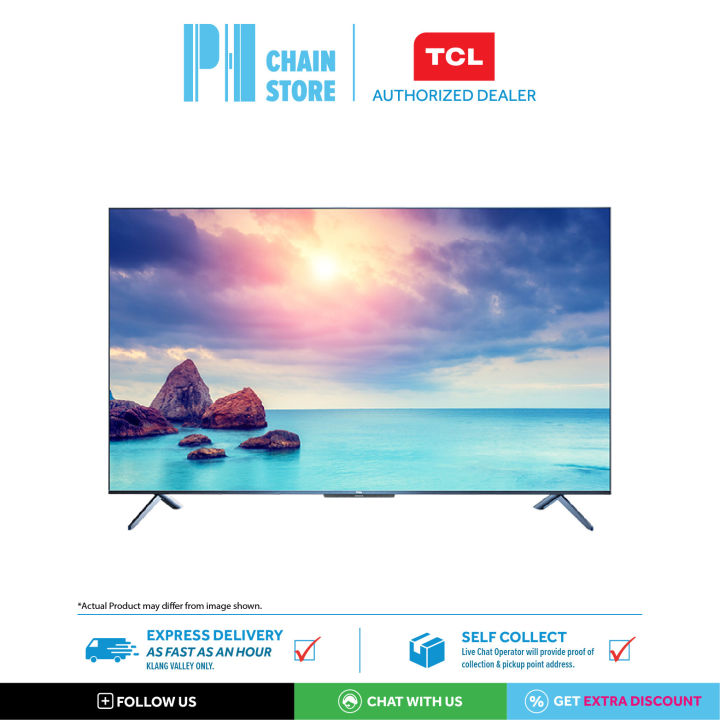 TCL 55C716 55 QLED 4K UHD DOLBY VISION ATMOS ADNROID 9 0 AI SMART TV